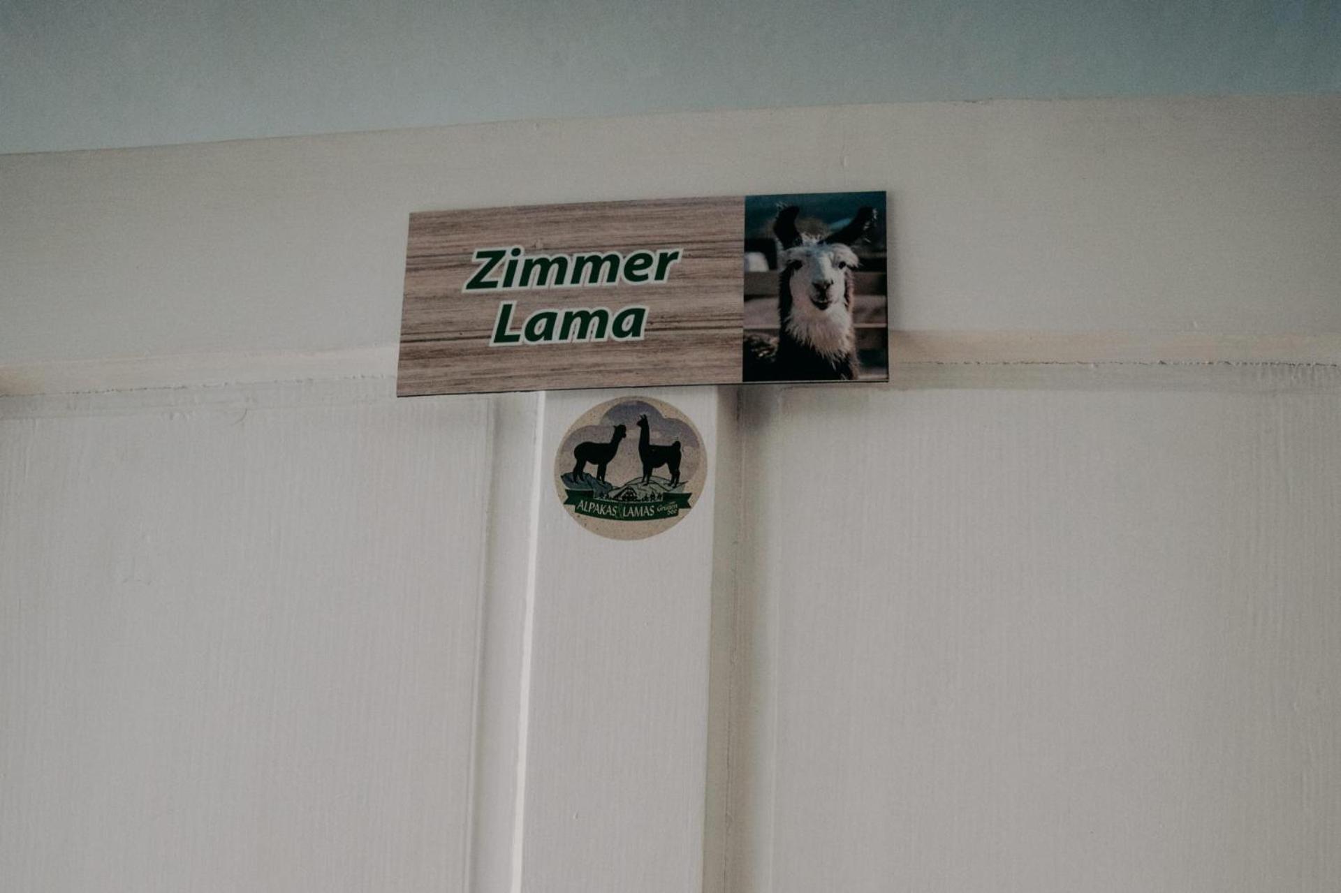 Alpakas, Lamas Und Rentiere Zum Gruenen See Grossdorf  Bagian luar foto